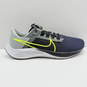 Nike Air Zoom Pegasus 38 Mens Size 10.5 Smoke Gray Blue Athletic Shoe CW7356-005
